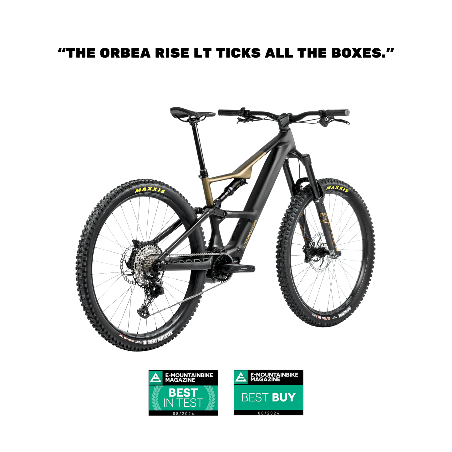 Orbea Rise LT H20 2025 630Wh - Storlek M (Democykel)